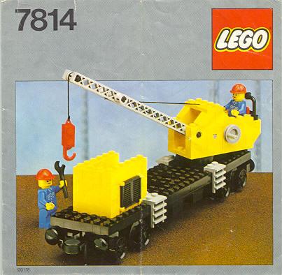 Lego 7814 Crane Wagon 